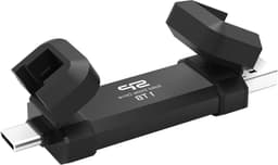 Draagbare SSD - Externe Opslag - Bestanden Overzetten - Dubbele Connector - 1 TB - Zwart — thumbnail 1