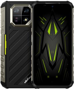 Rugged Smartphone Ulefone Armor 22 4G G96 8GB 256GB 6600-33W A13, Night, Slim, Black w Green — thumbnail 5