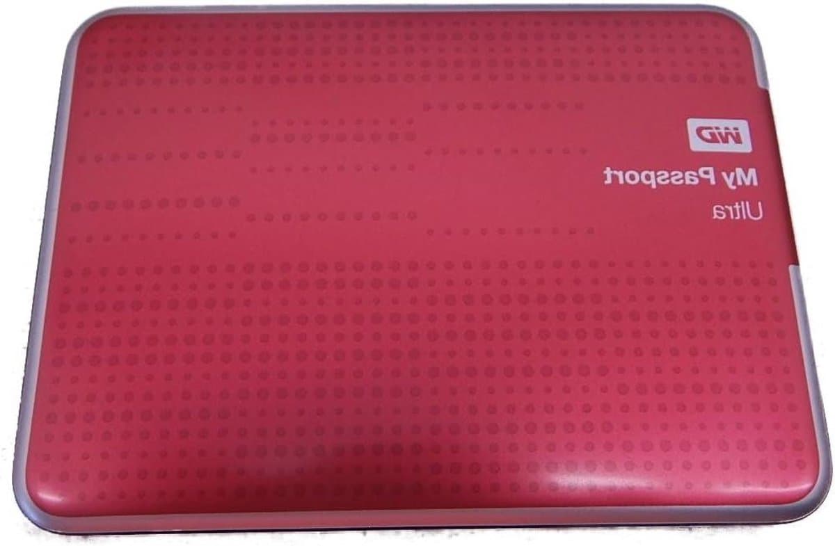 Externe Harde Schijf - Draagbare Opslag - Bestanden Opslaan - Ultrabcompact Ontwerp - 1 TB - Rood — afbeelding 1