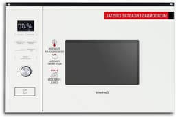 Magnetron met Grill - Oven Combimagnetron - Snel Gerechten Bereiden - Touch Bediening - 20 Liter - Wit — thumbnail 1