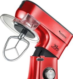 TurboTronic TT-015 Keukenmachine - 6.5 Liter - 1500W - Rood — thumbnail 3