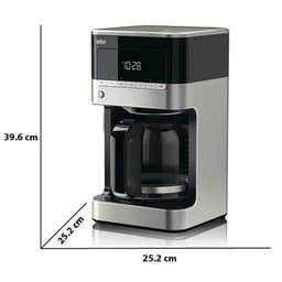 Braun PurAroma 7 KF 7120 BK - Filter-koffiezetapparaat - Zwart/RVS — thumbnail 5