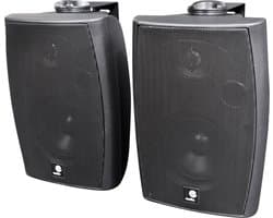 E-Audio 120 Watt Actieve Luidspreker set Zwart met Bluetooth 4.0