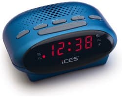 Ices ICR-210 - Wekkerradio - Blauw