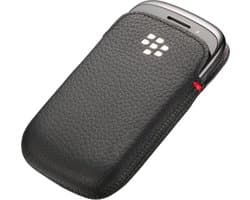 BlackBerry Leather Pocket - Zwart