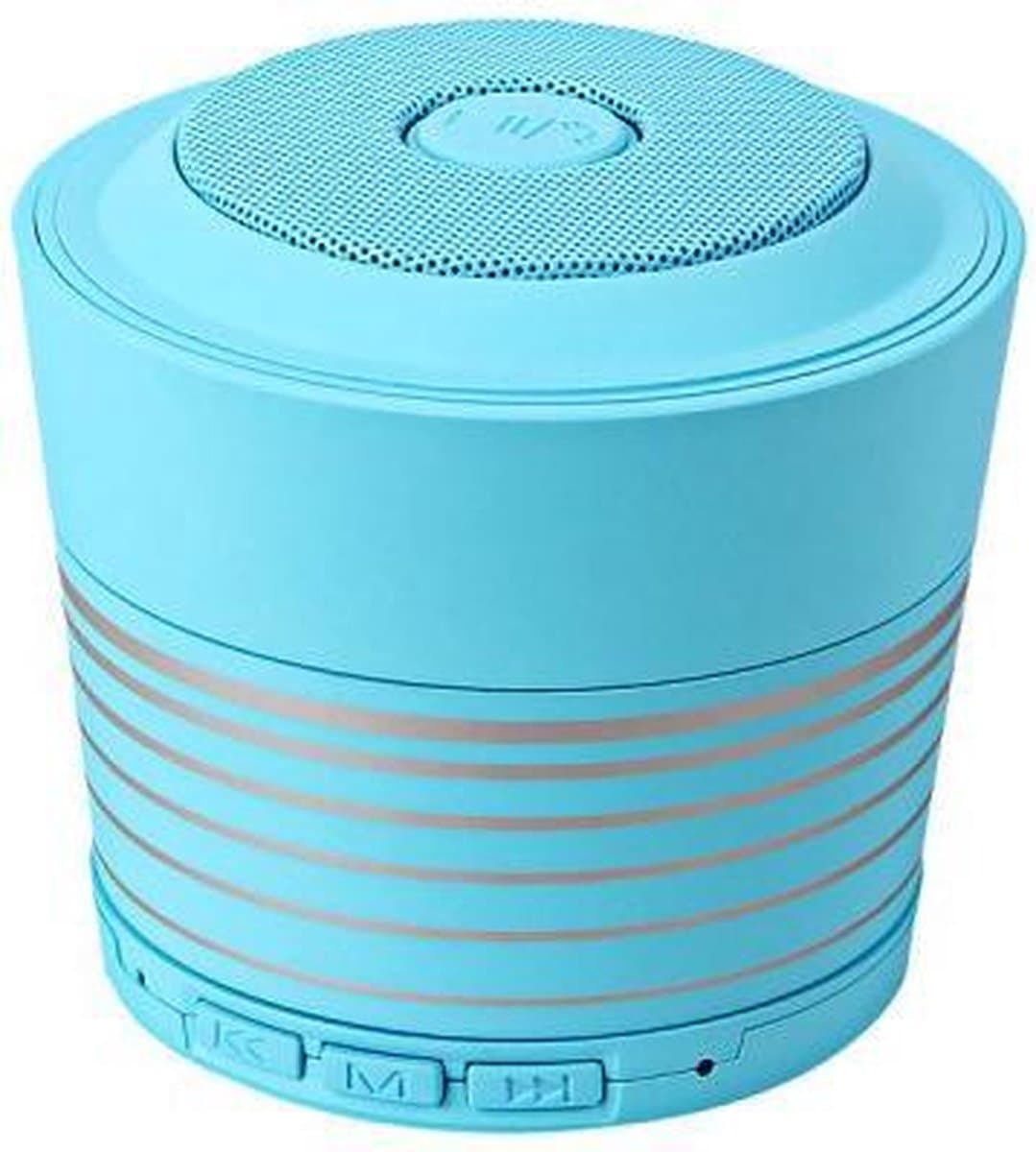 Bluetooth Stereo Speaker with FM Radio _ Blue — afbeelding 1