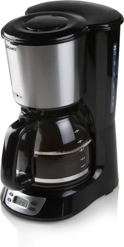 DOMO DO708K Koffiezetapparaat - RVS - 1,5 l - zwart — thumbnail 1