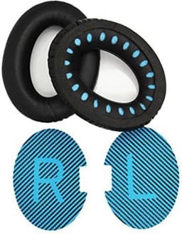 Geschikt voor BOSE Headset Oorkussen Padding - Vervangende Oorkussens BOSE - Earpads - Vervanging Oorkussens - Headset QuietComfort 15 QC2 QC15 QC25 QC35 AE2, AE2i en AE2 Zwart — thumbnail 3