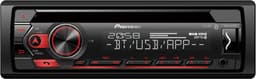 Pioneer DEH-S320BT Autoradio Enkel din Rood-CD Tuner-USB-Bluetooth - 4 x 50 W — thumbnail 2