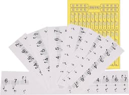 Áengus Piano/Keyboard Stickers – Transparante Verwijderbare Pianostickers voor 54, 61 en 88 toetsen — thumbnail 4