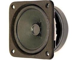 Visaton FRS 7 W - 8 Ohm 2.5 inch 6.5 cm Breedband-luidspreker 8 Ω Zwart