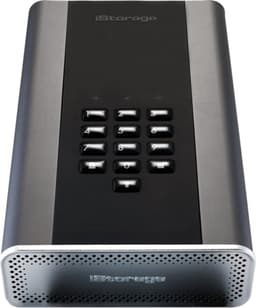 iStorage diskAshur DT2 - externe harde schijf - 14 TB - Cijfercode - Zwart - Grafiet — thumbnail 5