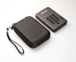 iStorage diskAshur PRO2 - externe harde schijf - 500 GB - Cijfercode - Zwart - Grafiet — thumbnail 4