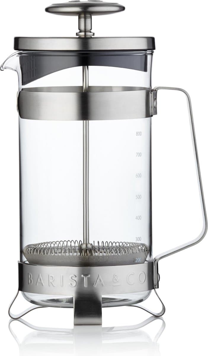 Barista & Co Plunger - Voor 8 Koppen - Electric Steel — afbeelding 1