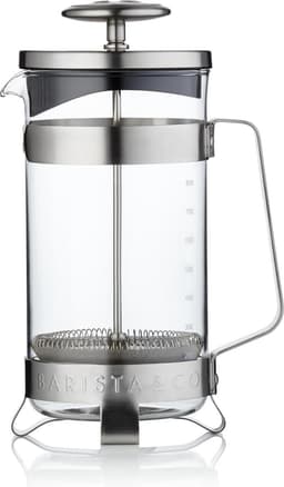Barista & Co Plunger - Voor 8 Koppen - Electric Steel — thumbnail 1