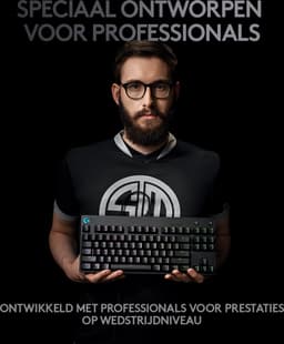 Logitech G PRO - Mechanisch Gaming Toetsenbord - Clicky - US QWERTY (ISO) - Zwart — thumbnail 11