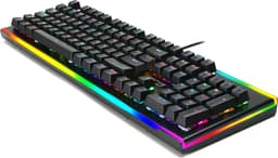BasicTeQ: INCA IKG-451 Professional Mechanisch gaming Toetsenbord USB Zwart-RGB-LED. QWERTY NL. Brown Switch. 3jaar garantie. — thumbnail 2