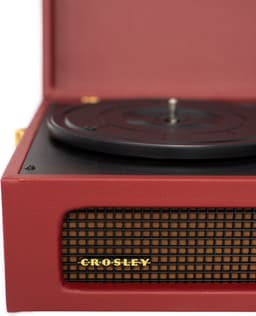 Crosley Voyager CR8017B-BUR - Burgundy Rood - Bluetooth in/uit Platenspeler — thumbnail 3