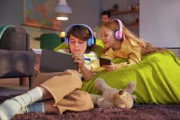 Philips TAK4206 - Bluetooth Kinder Koptelefoon - On-Ear Volumebegrenzing - Blauw — thumbnail 4