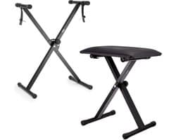 Keyboard standaard met pianokruk