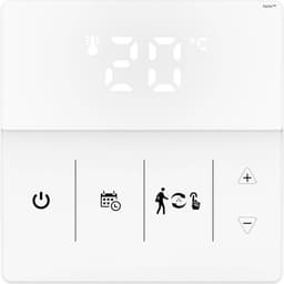 TechU™ Smart Thermostaat Thin – Wit – Alleen voor Elektrische Vloerverwarming – App & Wifi – Google Assistant & Amazon Alexa – Persoonlijk Programma Instelbaar — thumbnail 1