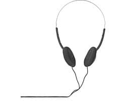 Nedis Bedrade On-ear Koptelefoon - 3,5 mm - Kabellengte: 1.20 m - Zwart