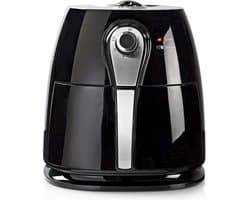 Nedis Heteluchtfriteuse | 3 l | Tijdschakelaar: 30 min | Analoog | Zwart