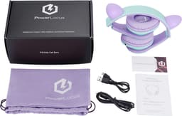 PowerLocus P2 draadloze Over-Ear Koptelefoon Inklapbaar koptelefoon voor kinderen - veilig volume van 85 dB - Bluetooth Hoofdtelefoon - Met microfoon — thumbnail 7