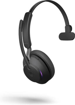 Jabra Evolve2 65 MS Mono Bluetooth Headset USB-A - Microsoft Teams gecertificeerd - Incl. Laadstandaard - Zwart — thumbnail 5