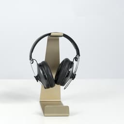 Multibrackets koptelefoon standaard in messing | Headset standaard voor hoofdtelefoons in Scandinavisch design. — thumbnail 4