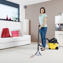 Kärcher SE 5.100 Tapijtreiniger - Sproei-extractie - 1400 W - 4 / 4 liter - Nat- en droog stofzuiger - Vliesfilterzak — thumbnail 5