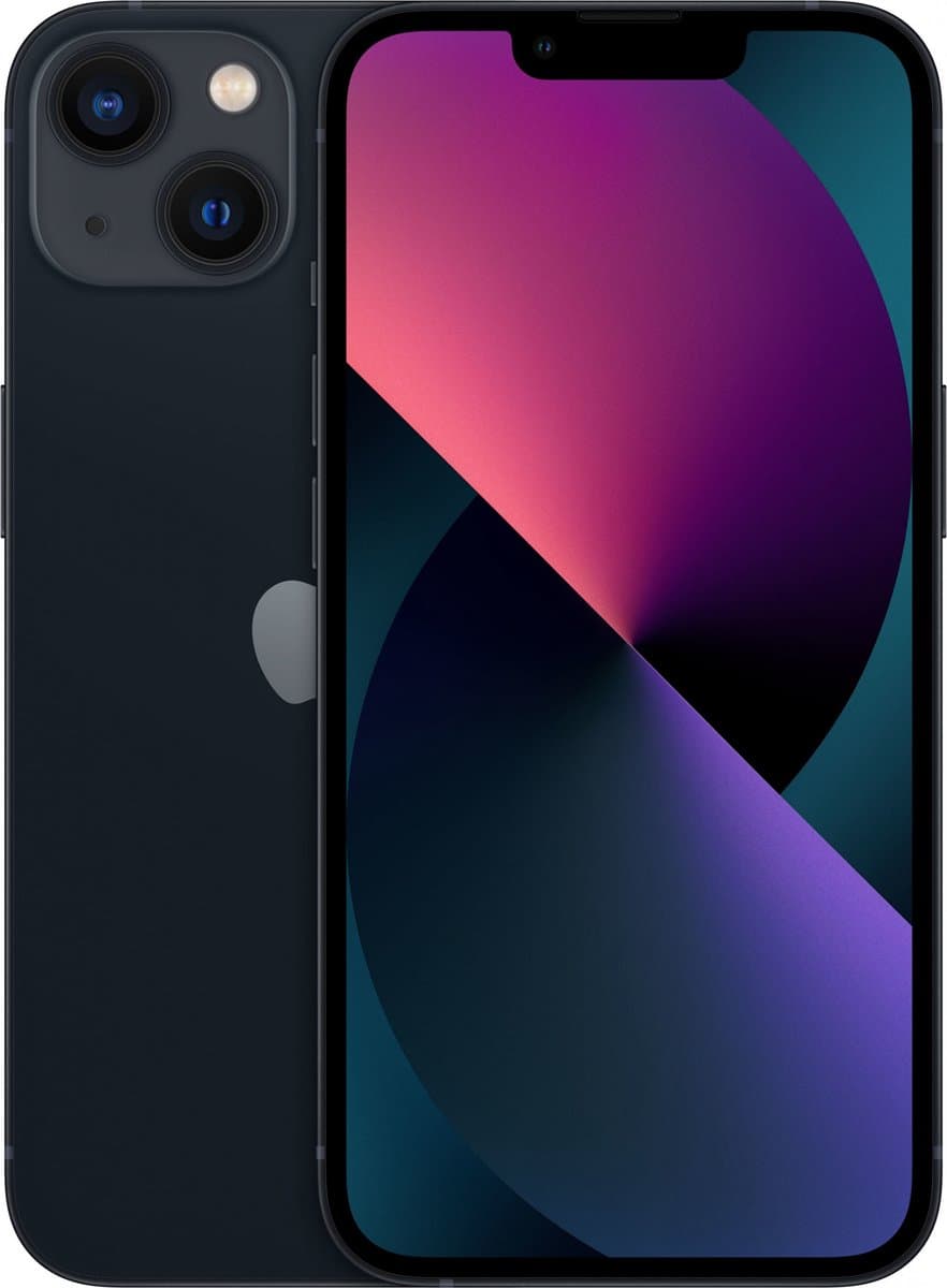 Apple iPhone 13 - 128GB - Middernacht — afbeelding 1
