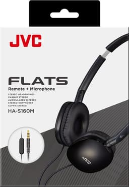 JVC HA-S160M - Vederlichte opvouwbare on-ear hoofdtelefoon - Zwart — thumbnail 9