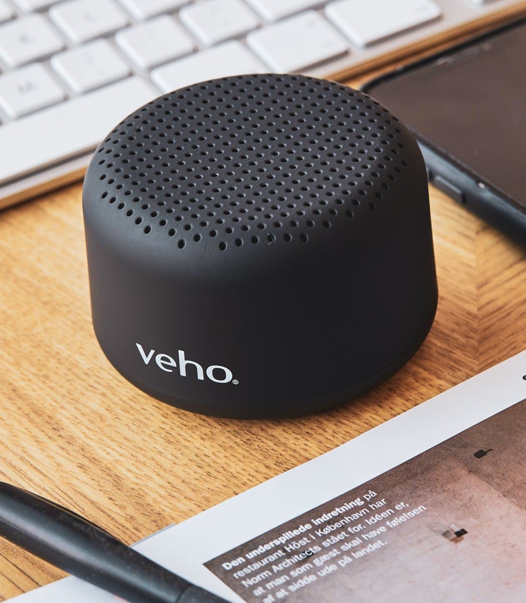 Veho M3 Portable Draadloze Bluetooth Speaker met Twin Pair Mode — afbeelding 1