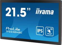 Iiyama TF2238MSC-B1 54,6 cm 10-punts optisch verlijmde PCAP open frame touchscreen monitor met IPS-paneeltechnologie, rand-tot-rand glasdesign, anti-vingerafdrukcoating en metalen behuizing, full hd, 600 cd/m² — thumbnail 4