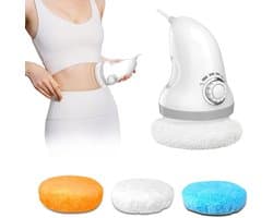 Anti-cellulitis massageapparaat voor het hele lichaam - verstevigend en vormend - 6 sterktes - verwisselbare stoffen kop - 6 kleuren