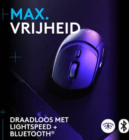 Logitech G309 Lightspeed - Draadloze Gaming Muis - Zwart — thumbnail 3