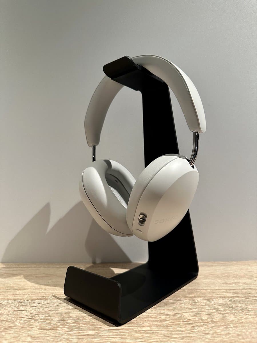 Multibrackets - Aluminium Design Standaard voor hoofdtelefoon - Koptelefoon houder zwart — afbeelding 1
