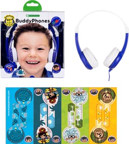 Buddyphones Kinderen Hoofdtelefoon Connect blue — thumbnail 3