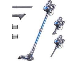 Multifunctionele Stofzuiger zonder Zak – Op Accu – Draadloos – Tapijtreiniger – Vacuum Cleaner – Vlekkenreiniger – Lichtgewicht – 200W