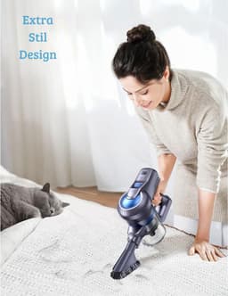 Multifunctionele Stofzuiger zonder Zak – Op Accu – Draadloos – Tapijtreiniger – Vacuum Cleaner – Vlekkenreiniger – Lichtgewicht – 200W — thumbnail 2