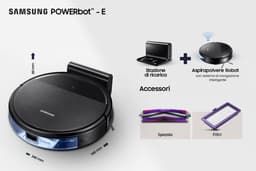 Samsung VR05R5050WK robotstofzuiger 0,2 l Zakloos Zwart — thumbnail 5