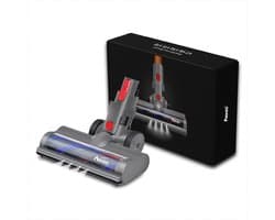 Amenzo® - Turboborstel Opzetstuk geschikt voor Dyson® V7 V8 V10 V11 V15 - LED Verlichting - Zuigmond Opzetstuk - Mondstuk voor Dyson® - Borstel Opzetstuk