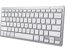 Trust - Draadloos Toetsenbord - Bluetooth - Universeel - Laptop, PC, Tablet, Ipad, iPhone - Ultra-Dun Design - QWERTY - Zilver