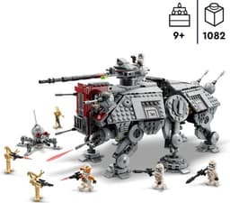 LEGO Star Wars AT-TE Walker Verstelbaar Model met Clone Troopers en Droid Figuren - 75337 — thumbnail 12