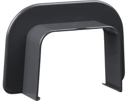 Evolar Airco Plafond-/Wandeinstuk - Donker Antraciet - 90 x 65 MM