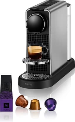 Krups Nespresso Citiz Platinum XN610T - Koffiecupmachine - Titan - Compact - Energiezuinig — thumbnail 1