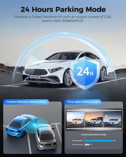 Dual Dashcam - Dashcam Voor en Achter - Auto Camera Dashcam - Dashcam Auto - Dual Dashcam voor Auto — thumbnail 4