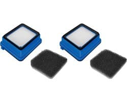 Filter Set geschikt voor AEG - 2x - Stofzuigerfilter QX6, QX7, QX8-2 Stofzuigers - Vervangbare Onderdelen - Wasbaar HEPA Filter