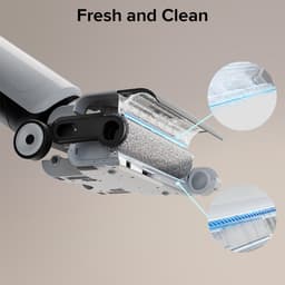 Roborock Flexi Lite White – Lichtgewicht, Slimme en Krachtige Alles-in-Één Voordelen voor Natte en Droge Reiniging — thumbnail 4